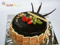 Trio Chocolate Mousse Cake