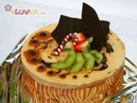 Mocha Mousse Cake