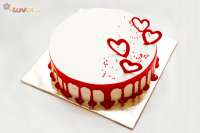 Strawberry and Cream Cake (Valentine's Special)