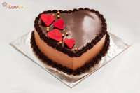 Choco Walnut Cake (Valentine's Special)